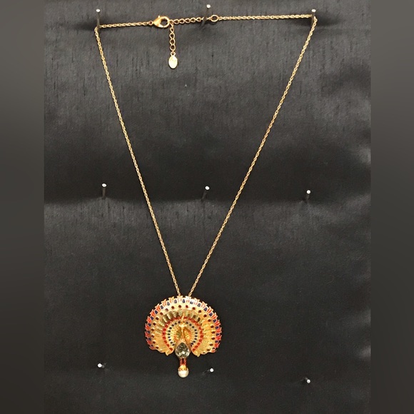 British Museum peacock pendant/brooch - Picture 3 of 6